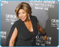  ?? Tina Turner (AFP) ??