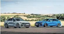  ?? ?? THE new Audi RS3 Performanc­e Edition is available in Sedan and Sportback models.