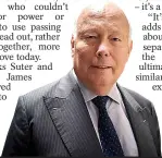  ??  ?? OUTSIDE VIEW: Julian Fellowes admits to not being a fan
The English Game starts on Netflix today.