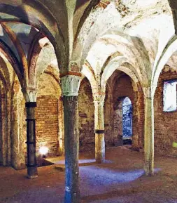  ??  ?? Gioiello La Cripta di Sant’Eusebio verrà riqualific­ata per l’occasione