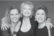  ?? PROVIDED BY BRENDA LADD ?? Dianne Donovan, Beth Ullman and Mady Kaye are the singers in the Beat Divas, who have combined cooking with jazz for decades. On April 7, Kaye, who joined the Austin music scene in 1975, will be inducted into the Austin Jazz Hall of Fame.