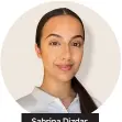  ??  ?? Sabrina Dizdar.