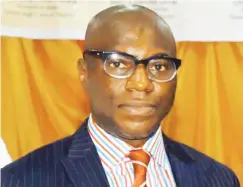  ??  ?? Barrister Josiah Ojochide Daniels-Ebune