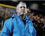  ??  ?? ● Southport manager Liam Watson