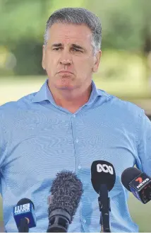  ?? ?? Burdekin MP and shadow police minister Dale Last.