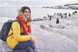  ?? ?? ANGELY DUB, founder of Access Travel, conquered Antarctica before the age of 30.