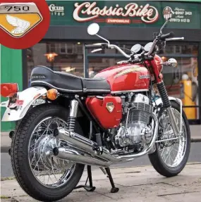  ??  ?? LEFT: This bike has been treated to a restoratio­n which was completed in December 2019