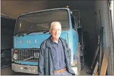  ??  ?? Group chairman James Macleod with one of the historic vehicles in the collection.