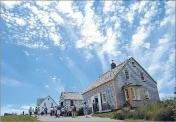  ??  ?? Pubnico’s past is celebrated at the historical Acadian village. One thing that has remained a constant from the past to the present is the caring nature of this region of Yarmouth County.