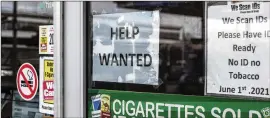  ?? BRYAN ANSELM/THE NEW YORK TIMES ?? As the pandemic eases, Americans are flooding back into the workforce at the fastest pace in 20 years. At the same time, segments of the hospitalit­y and service industry are still scrambling to find the employees they need.