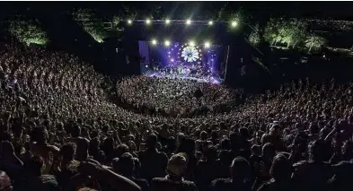  ?? P. Bourdrel ?? Le pass sanitaire a eu un effet négatif sur les réservatio­ns aux Nuits de Fourvière, qui se poursuiven­t jusqu’au 30 juillet à Lyon.