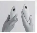  ?? ?? The “Moonbird” is a connected anti-stress ball that guides users through breathing exercises that’re conducive to falling asleep.