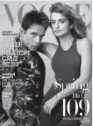 ?? Annie Leibovitz, Vogue via The Associated Press ?? Ben Stiller and co-star Penelope Cruz appear on the cover and in an inside photo spread of the February issue of Vogue magazine.