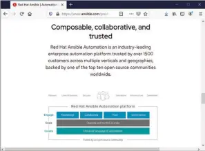  ??  ?? Architectu­re de la plate- forme d’automatisa­tion Red Hat Ansible Automation Platform.