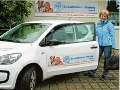  ?? Foto: Heike John ?? Iris Schlosser ist für die Sozialstat­ion als Pflegebera­terin im Einsatz.