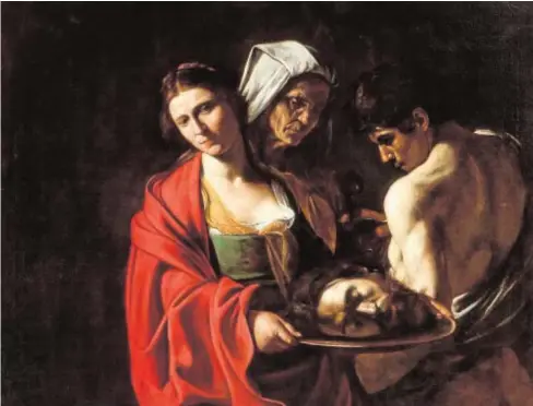  ?? // PATRIMONIO NACIONAL ?? ‘Salomé con la cabeza del Bautista’, de Caravaggio