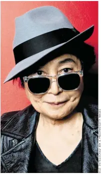  ??  ?? Yoko Ono hat ihren John vor 36 Jahren verloren.
