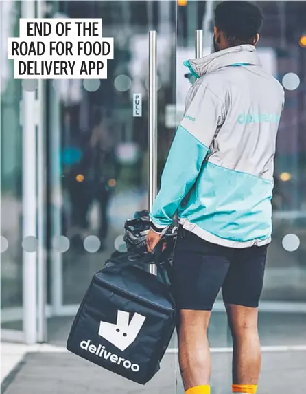  ?? ?? The collapse of Deliveroo in Australia raises questions about the viability of the remaining players in the sector.