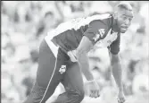  ??  ?? Andre Russell … grabbed two wickets but failed with the bat.