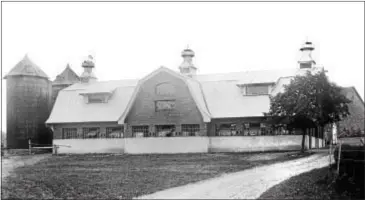  ?? COURTESY OF GEORGE MEISER ?? Exeter Twp.’s Antietam Farms Barn, Sycamore Drive, (page 187) one of the finest barns in Pa.