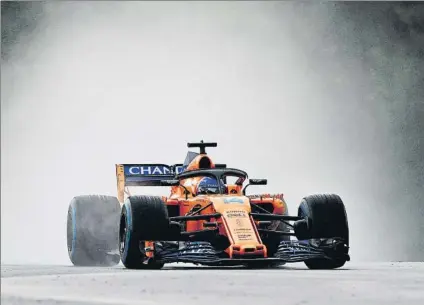  ?? FOTO: GETTY ?? Fernando Alonso dirá adiós a la F1 cuando cumple su 17ª temporada. Se irá como una de las leyendas de la historia de McLaren
