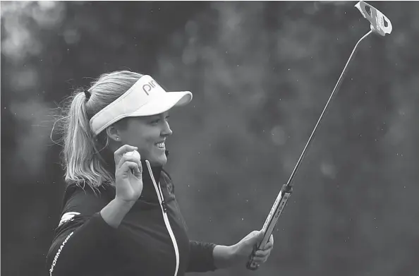  ?? VAUGHN RIDLEY / GETTY IMAGES FILES ?? Brooke Henderson’s LPGA 2019 season-opening event is the Tournament of Champions Jan. 17-20 in Lake Buena Vista, Fla.