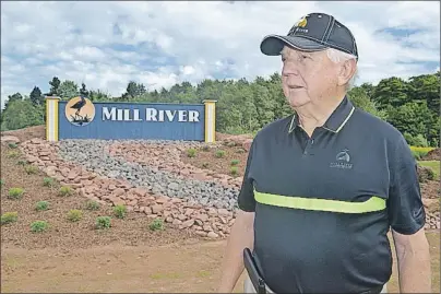  ?? JOURNAL PIONEER FILE PHOTO ?? Prince Edward Island’s Mi’kmaq chiefs and the Mi’kmaq Confederac­y of P.E.I. have filed for an interim injunction against Don McDougall, new owner of the Mill River Resort.