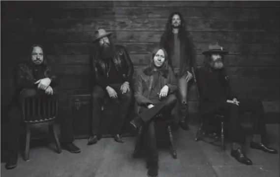  ?? SACKS AND CO. ?? Blackberry Smoke is on the road in support of latest album “Find a Light.”