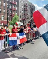  ?? F.E. ?? La Gran Parada Dominicana del Bronx se realizó el pasado domingo.