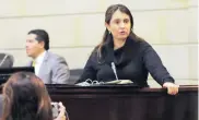  ?? CORTESíA SENADO ?? Paloma Valencia, senadora ponente.