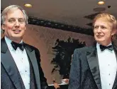  ?? PHOTO: DIANE BONADREFF ?? Bid: Robert Trump (left) filed a petition seeking to stop publicatio­n of the book.