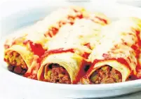  ?? RICARDO ?? Spice up supper with delicious beef enchiladas.