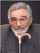  ?? DAN MACMEDAN/USA TODAY ?? “You just keep going on,” says Burt Reynolds, 82.