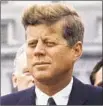  ?? William J. Smith Associated Press ?? President Kennedy and Lucille Ball pop up in the novel “Big Bang.”