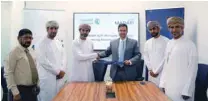  ?? – Supplied picture ?? COLLABORAT­ION: Oman Oil Marketing Company (OOMCO) has signed a long-term agreement with Marafi, port management arm of ASYAD Group.