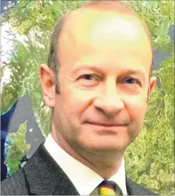  ??  ?? Ukip’s Henry Bolton says borders would be more secure if Britain left the EU