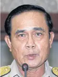  ??  ?? Prayut: Backing China’s Mekong strategy