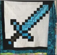  ??  ?? Minecraft quilt