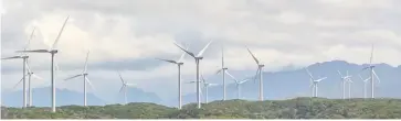  ?? PHOTOGRAPH COURTESY OF ADB ?? 150-megawatt Burgos wind farm was completed in November 2014 and is owned and operated by the Energy Developmen­t Corp. Burgos Wind Power Corp.