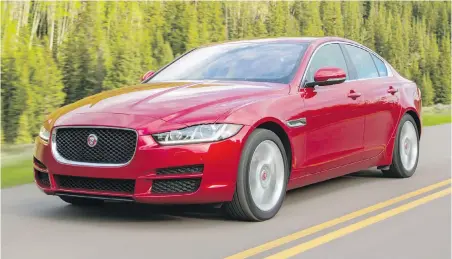  ?? JAGUAR ?? It looks identical to the gas-powered version, but the diesel Jaguar XE will save you a bundle at the pump.