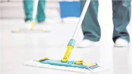  ??  ?? Some basic cleaning chores involve a hand-held vacuum, Swiffer products and dusting and scrubbing the bathroom. Perhaps not your favourite activities, but there are tips to make the process more enjoyable. 123RF