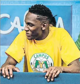  ?? FOTO: CAMPUS YERRY MINA ?? Esperando noticias YerryMina conocerá su futuro esta semana