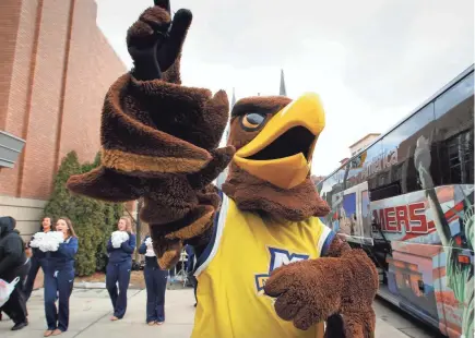  ?? MILWAUKEE JOURNAL SENTINEL FILE PHOTO ?? Marquette has been the Golden Eagles since 1994.