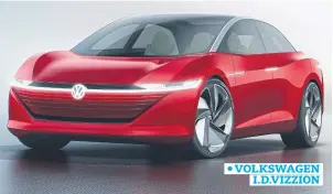  ??  ?? Gran sedán. Volkswagen apuesta por formas cada vez más limpias para sus futuros autos eléctricos