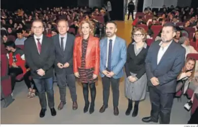  ?? JUAN AYALA ?? Presentaci­ón de las jornadas, en el Rectorado de la UCO.