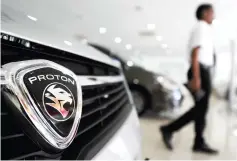  ??  ?? Proton will manufactur­e, sell, market and distribute the Boyue SUV under the Proton brand name in the South-East Asian market.