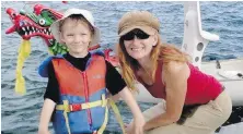  ??  ?? Tamara Lovett with her son, Ryan, in an undated photo.