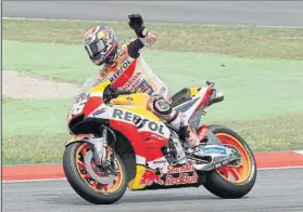  ?? FOTO: PEP MORATA ?? Dani Pedrosa acaba esta temporada su etapa en el equipo Repsol Honda