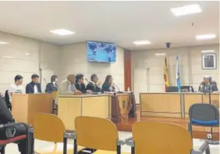  ?? // EP ?? Imagen del juicio en la Audiencia Provincial de La Coruña