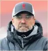  ??  ?? HIT FOR SIX Gaffer Klopp